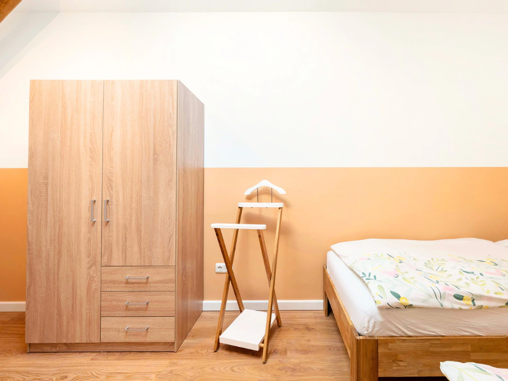 Ferienwohnung Lohe-Rickelshof Schlafzimmer