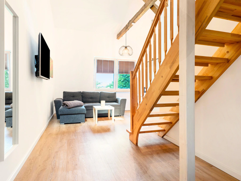 Ferienwohnung Lohe-Rickelshof Wohnbereich